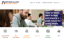 Tablet Screenshot of northern-alliance.net